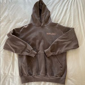 Twinflames. Brown Staples Sweatshirt